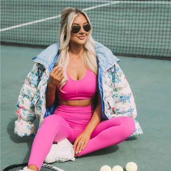 Floral puffer jacket - Picture 4 of 6